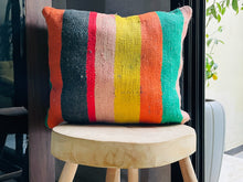 Load image into Gallery viewer, Handwoven Decorative Boho Throw Pillow - PI156
