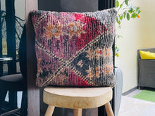 Load image into Gallery viewer, Decorative Pillows, Outdoor Pillow Cover, Window Seat Cushion, Moroccan Pillow, Outdoor Throw Pillow, Kilim Pillow Cover, Throw Pillow Cover, floor pillow, pillow cover, home decor, pillow cases, Floor Pouf, Kilim Pillows
