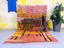 Load image into Gallery viewer, Orange M&#39;rirt Rug 6x9 ft - G5454
