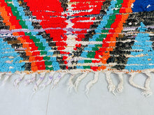 Load image into Gallery viewer, Unique Berber tribal rug with artistic design
