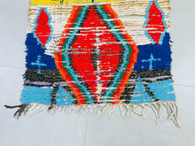 Load image into Gallery viewer, Handmade wool and recycled textile carpet
