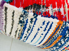 Load image into Gallery viewer, Handmade wool and recycled textile carpet
