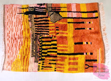 Load image into Gallery viewer, Orange M&#39;rirt Rug 6x9 ft - G5454
