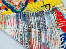 Load image into Gallery viewer, Eclectic bohemian rug with bright hues
