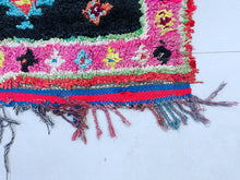 Load image into Gallery viewer, Boucherouite rug 5x9 - D63