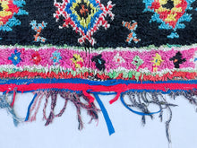 Load image into Gallery viewer, Boucherouite rug 5x9 - D63