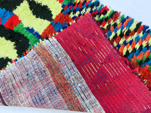 Load image into Gallery viewer, Boucherouite rug 3x6 - N7224