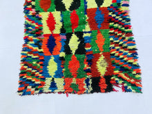 Load image into Gallery viewer, Boucherouite rug 3x6 - N7224