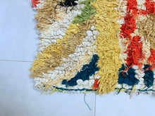 Load image into Gallery viewer, Handwoven colorful carpet perfect for eclectic interiors.
