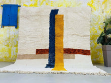 Load image into Gallery viewer, Moroccan rug, Beni ourain rug, berber rug, Custom rug, handmade rug, beni ourain, moroccan area rug, moroccan shag rug, moroccan rug 8x10, moroccan berber rug, moroccan rug 7x10, custom moroccan rug, morocco rug
