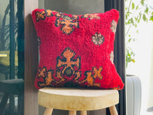 Load image into Gallery viewer, Handwoven Moroccan Wool Pillow - PI169
