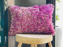 Load image into Gallery viewer, wool pillow,  soft pillow,  hand woven pillow,  home deco,  throw pillow,  cute cushion,  Cushion for Sofa,  Cushion for Living Room,  Soft Cushion,  Decorative Throw Pillow,  Soft PLush knot pillow,  Modern Cushion,  Square woven Seat cushion
