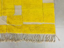 Load image into Gallery viewer, Yellow Berber rug - beni ourain custom rug
