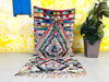 Vintage Boucherouite rug 4x7 ft - G5917