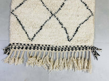 Load image into Gallery viewer, Beni ourain rug, Beni ourain, Moroccan rug, Moroccan area rug, Custom wool rug, Custom rug, Wool rug, Berber rug, Handmade rug, Moroccan rug 8x10, Minimalist rug, Handmade berber rug, Morocco rug
