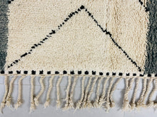Load image into Gallery viewer, Moroccan rug Hand knotted - Beni ourain rug - Wool berber rug - Custom rug
