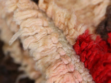 Load image into Gallery viewer, Large red vintage rug for a warm, inviting home.
