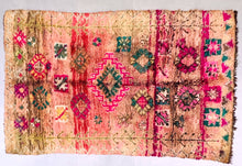 Load image into Gallery viewer, Vintage Moroccan Wool Rug 5x10 FT - G5205
