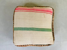 Load image into Gallery viewer, moroccan pouf, outdoor pouf, floor cushion, floor pouf, ottoman pouf, outdoor cushions
