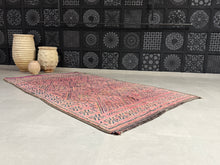 Load image into Gallery viewer, Vintage Pink Moroccan Rug 6x11 - F66, Rugs, The Wool Rugs, The Wool Rugs, 
