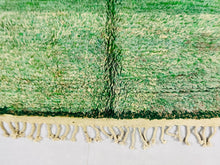 Load image into Gallery viewer, solid green rug,9x10 area rug,antique rug,area rug,berber rug,boujad rug,handmade rug,hand woven rug,moroccan rug,moroccan rugs,old rug,tribal rug,vintage rug
