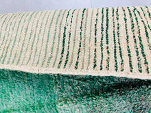 Load image into Gallery viewer, solid green rug,9x10 area rug,antique rug,area rug,berber rug,boujad rug,handmade rug,hand woven rug,moroccan rug,moroccan rugs,old rug,tribal rug,vintage rug
