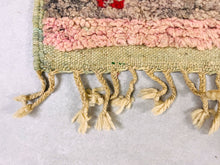 Load image into Gallery viewer, Vibrant Berber Runner Rug 2x10 ft - G5417
