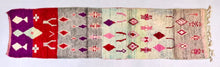 Load image into Gallery viewer, Vibrant Berber Runner Rug 2x10 ft - G5417
