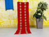 Red Handwoven Moroccan Runner Rug 2x8 ft - N7746