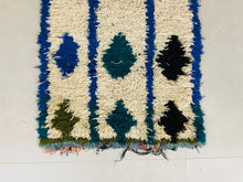 Load image into Gallery viewer, Handwoven Moroccan Diamond Rug 2x6 ft - N7047, Runner, The Wool Rugs, The Wool Rugs, 
