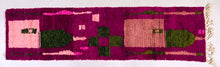 Load image into Gallery viewer, Wool runner rug 2x10 ft - G5427
