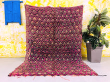 Load image into Gallery viewer, Artisanal Wool Rug 6x9 FT - G5658
