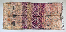 Load image into Gallery viewer, Handwoven vintage Wool Moroccan Rug 6x14 FT - G5236
