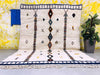 BEAUTIFUL MORROCAN RUG 9.7 ft x 13.2 ft, 9x13 rug, Gift for the home, Colorful morrocan rug, Beni ourain rug, Moroccan rug 9x13
