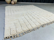 Load image into Gallery viewer, custom rug, custom size rug, beni ourain rug, handmade moroccan rug, berber rug , beni rug, washable rug, boho rug, home decor, floor pad, rug rugs, the wool rug
