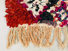 Load image into Gallery viewer, Boucherouite Rug 2x8 ft - N7091, Boucherouite Rugs, The Wool Rugs, The Wool Rugs, 
