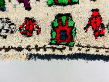 Load image into Gallery viewer, Moroccan Rug Vintage 4x6 ft - N7095, Boucherouite Rugs, The Wool Rugs, The Wool Rugs, 
