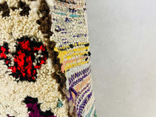 Load image into Gallery viewer, Moroccan Rug Vintage 4x6 ft - N7095, Boucherouite Rugs, The Wool Rugs, The Wool Rugs, 
