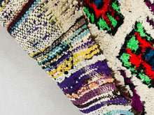 Load image into Gallery viewer, Moroccan Rug Vintage 4x6 ft - N7095, Boucherouite Rugs, The Wool Rugs, The Wool Rugs, 
