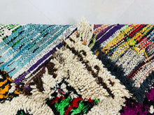 Load image into Gallery viewer, Moroccan Rug Vintage 4x6 ft - N7095, Boucherouite Rugs, The Wool Rugs, The Wool Rugs, 
