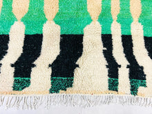 Load image into Gallery viewer, Green Azilal Berber Rug 6x9 ft - G5264
