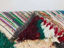 Load image into Gallery viewer, Moroccan Boucherouite rug 3x6 ft - N7116, Boucherouite Rugs, The Wool Rugs, The Wool Rugs, 
