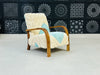 Chic moroccan walnut wood