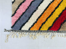 Load image into Gallery viewer, nursery rug, rainbow rugs, ikea rug, boho rugs, bohemian rugs, area carpets
