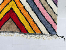 Load image into Gallery viewer, nursery rug, rainbow rugs, ikea rug, boho rugs, bohemian rugs, area carpets
