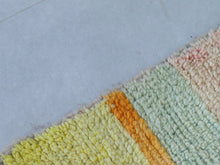 Load image into Gallery viewer, High-quality Moroccan wool rug perfect for narrow spaces or hallways.