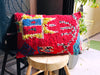 Red moroccan pillow - PI2