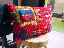 Load image into Gallery viewer, boho pillow, throw pillow, floor pillow, Footstool, Home decor, decorative pillow, pillow cover, floor cushion, wedding gift
