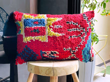 Load image into Gallery viewer, boho pillow, throw pillow, floor pillow, Footstool, Home decor, decorative pillow, pillow cover, floor cushion, wedding gift
