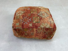 Load image into Gallery viewer, Moroccan pouf cover - P70, Floor Cushions, The Wool Rugs, The Wool Rugs, 
